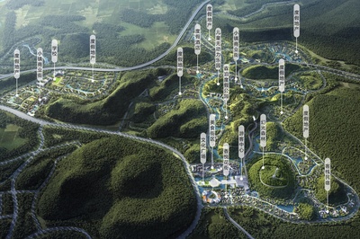 中鐵安順國家路游公園 現(xiàn)代簡(jiǎn)約與新中式融合的旅游度假新標(biāo)桿